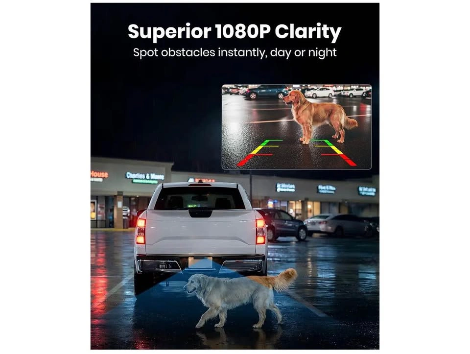 AUTO-VOX 2 Solar Wireless Backup Camera: Dual Antenna - photo 5
