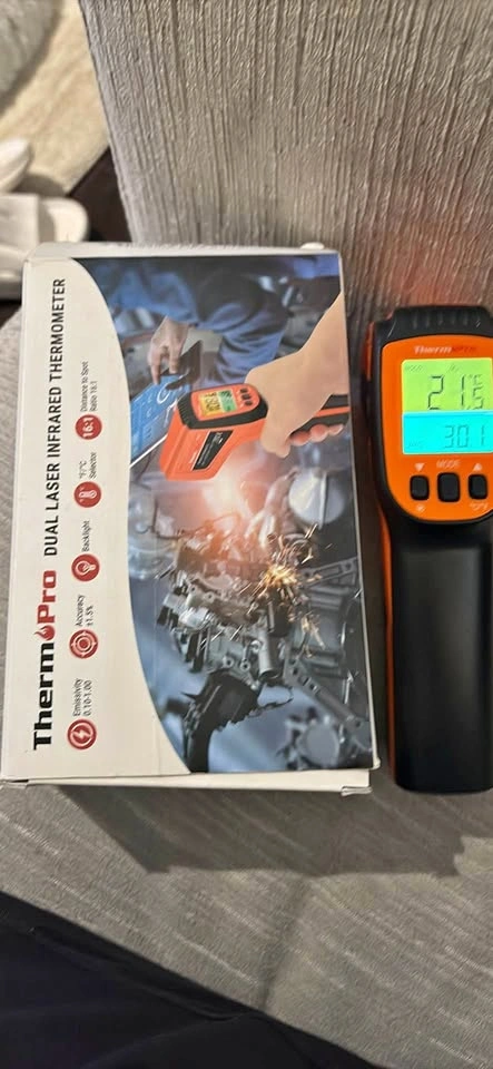 TempPro TP450 Dual Laser Temperature Gun