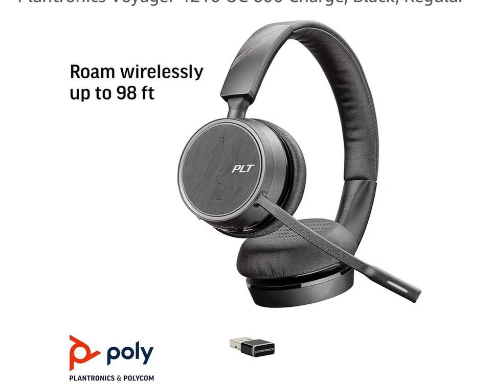 Plantronics Voyager 4210 UC 600 Charge, Black, Regular - photo 4