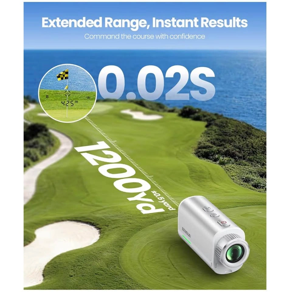 EENOUR Golf Rangefinder with Slope, 1200 Yards - photo 3