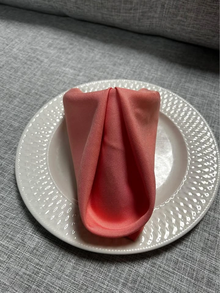 Coral Dinner Napkins 18in 100 - photo 2