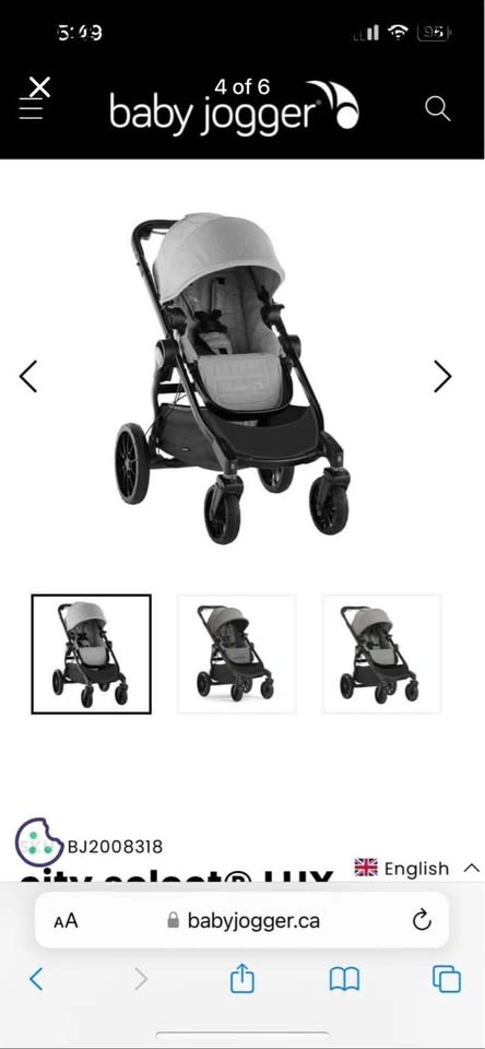 City Select Lux - double stroller - photo 4