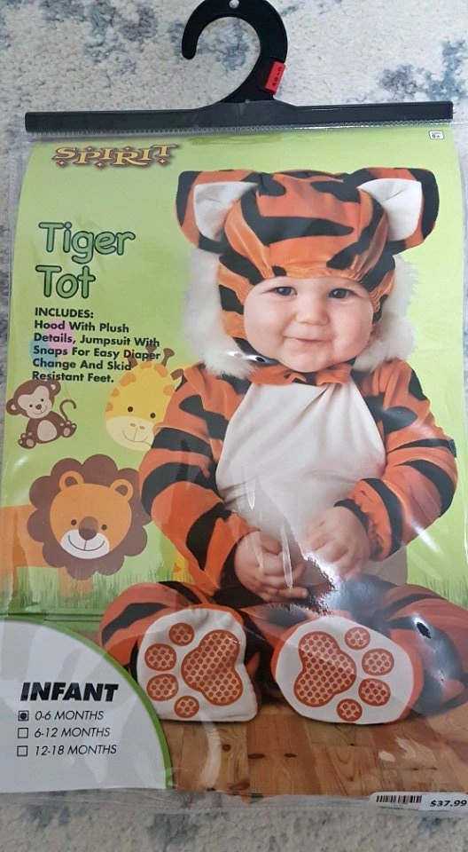 Tiger Tot Infant Costume