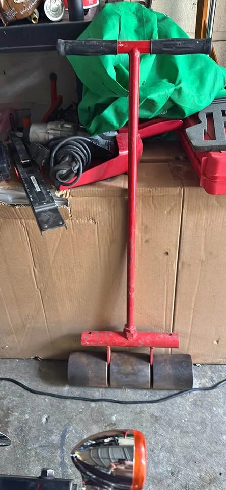 75 pound floor roller