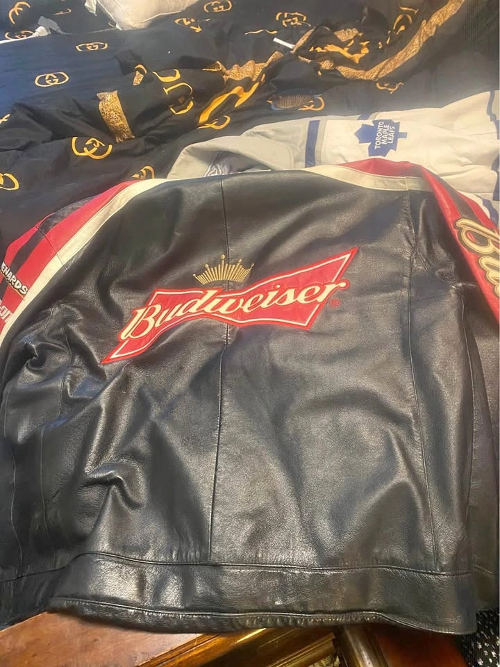 Dale Earnhardt Junior NASCAR by velocity leather jacket
