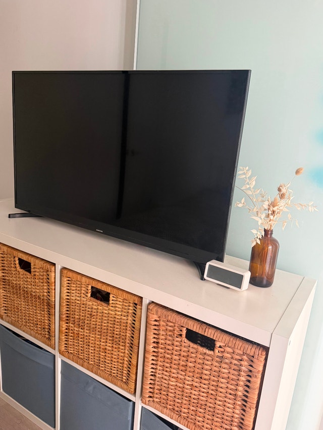 IKEA Kallax Shelving Unit with Storage Bins - photo 2