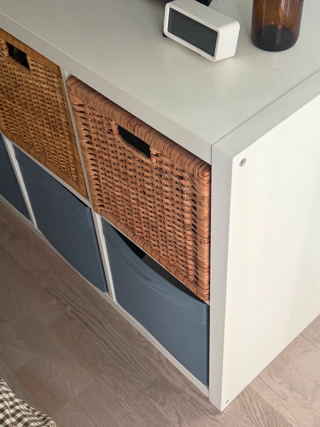 IKEA Kallax Shelving Unit with Storage Bins - photo 3
