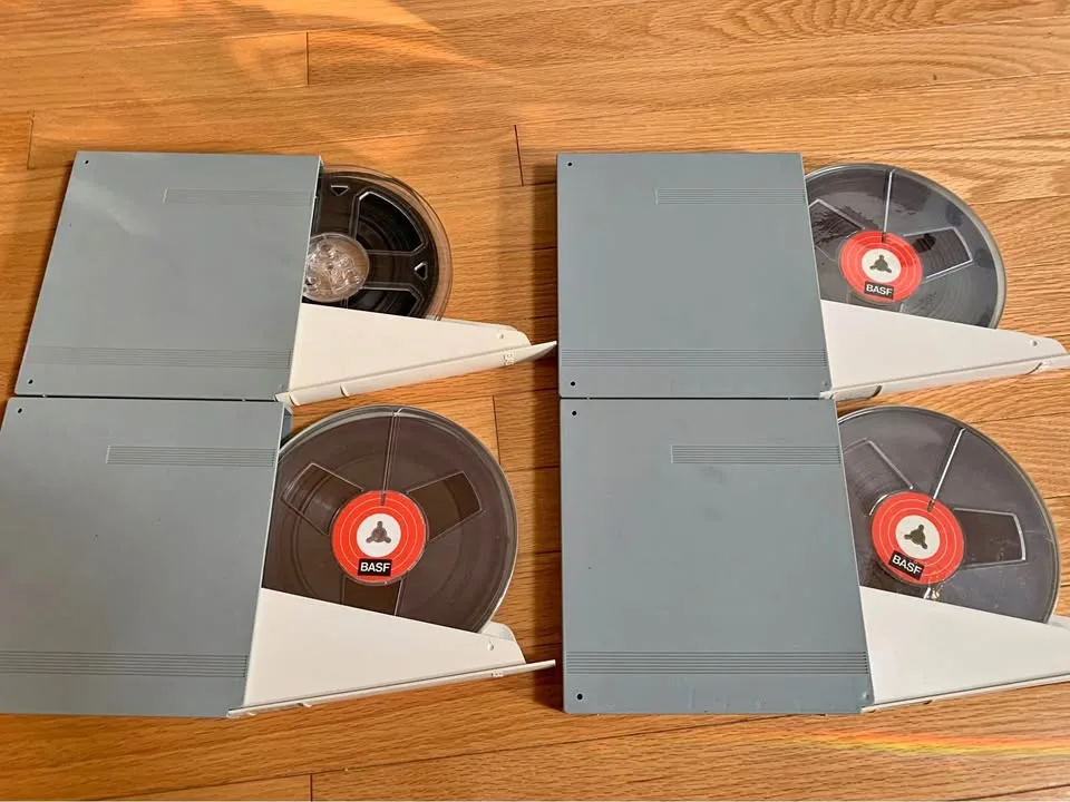 Reel to Reel 7” Tapes BASF $20 Each Tape thumbnail