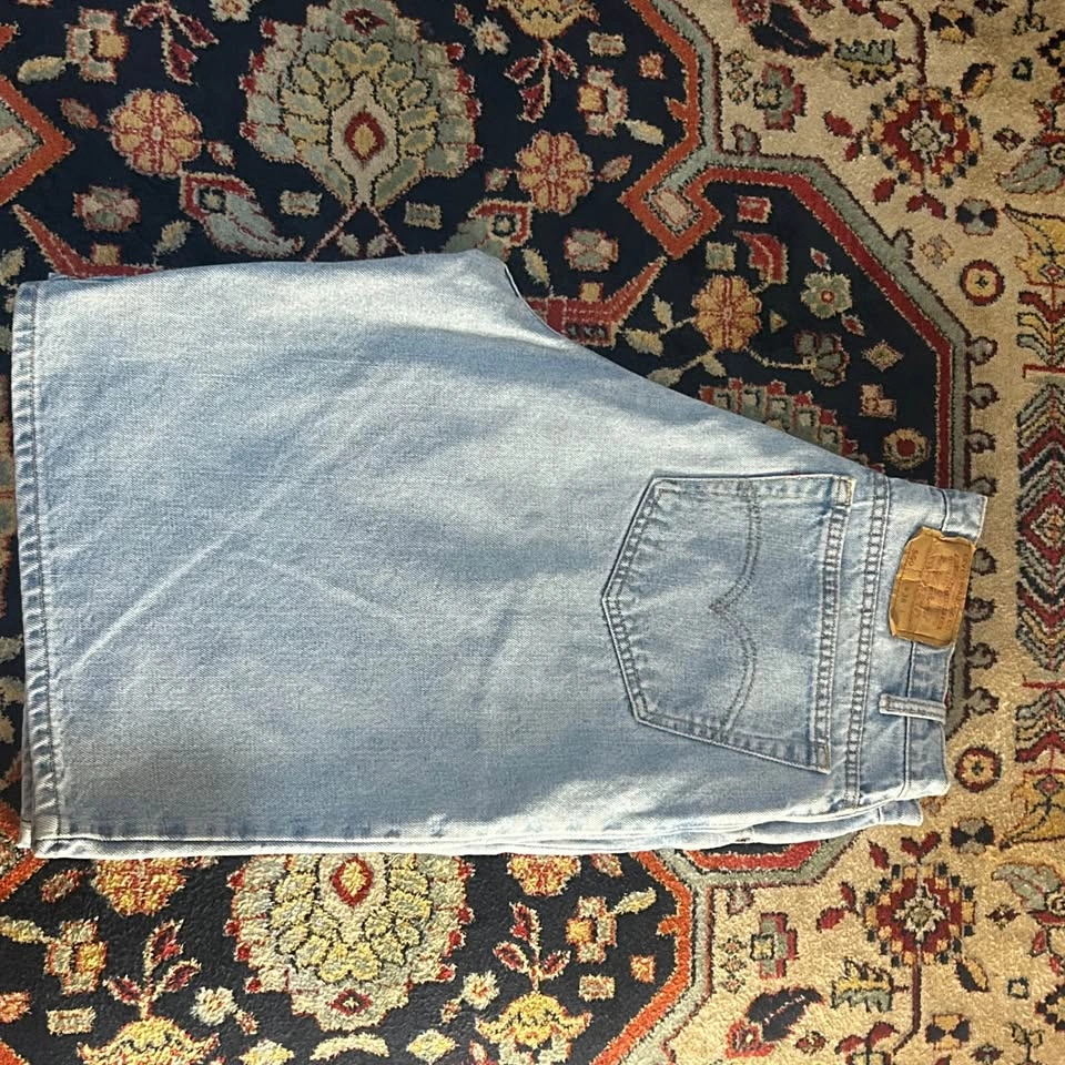 Vintage 1997 Levi’s 560 Loose Fit Denim Shorts - Made in Canada - photo 3