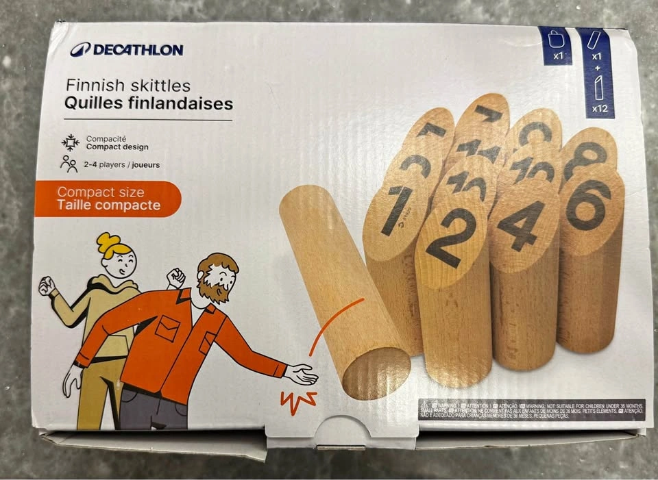 Decathlon Finnish Skittles Set