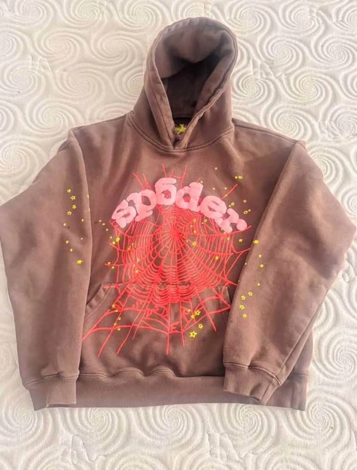 SP5DER HOODIE BROWN - photo 2