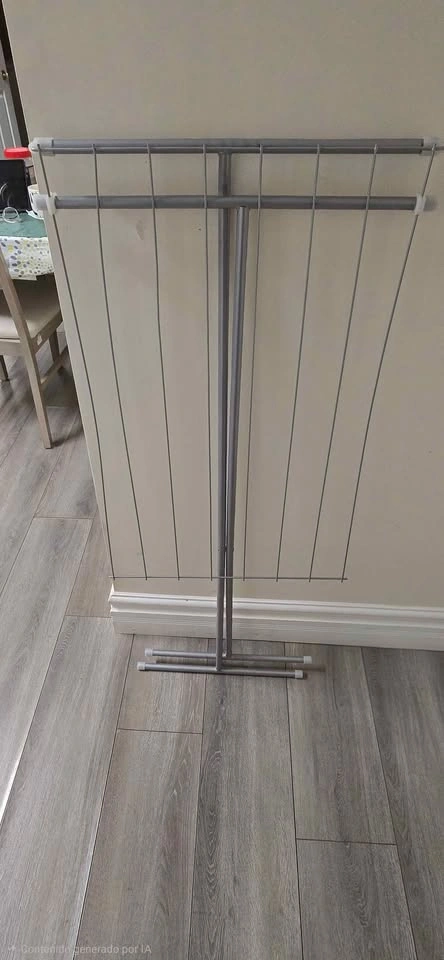 Folding Metal Clothes Drying Rack - photo 2