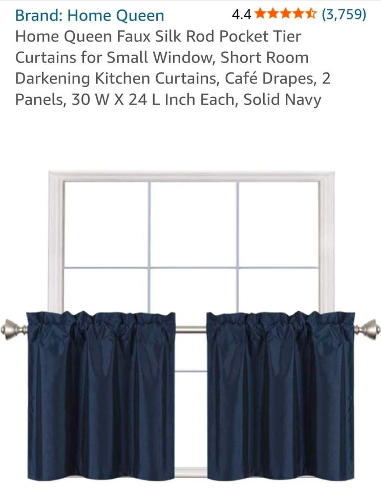 Short Black-Out Curtain - photo 2