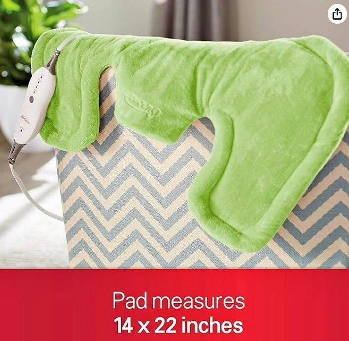 Sunbeam Renue Heat Wrap, Tension Relief Electric Heating Pad