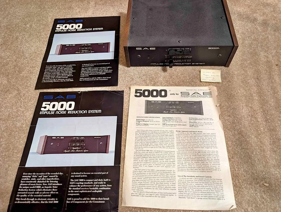 SAE 5000A Impulse Noise Reduction System