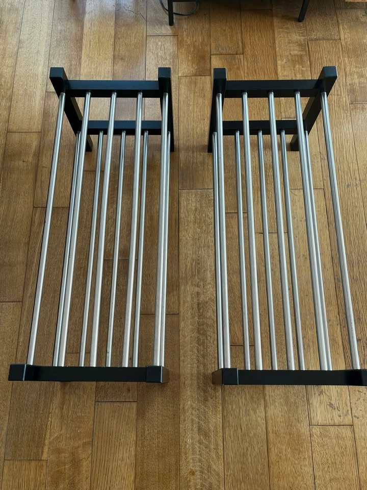 Two IKEA TJUSIG shoe racks - photo 5