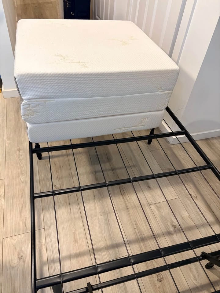 Twin Bed Frame with Folding Twin Mattress - photo 4