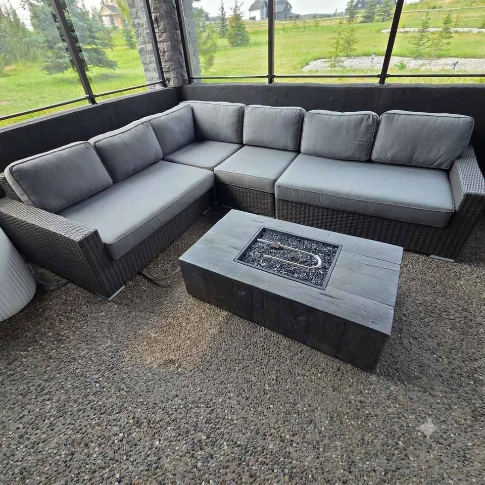 ESTATE SALE: Toja Patio Turo L-Shape Outdoor Sectional - photo 3