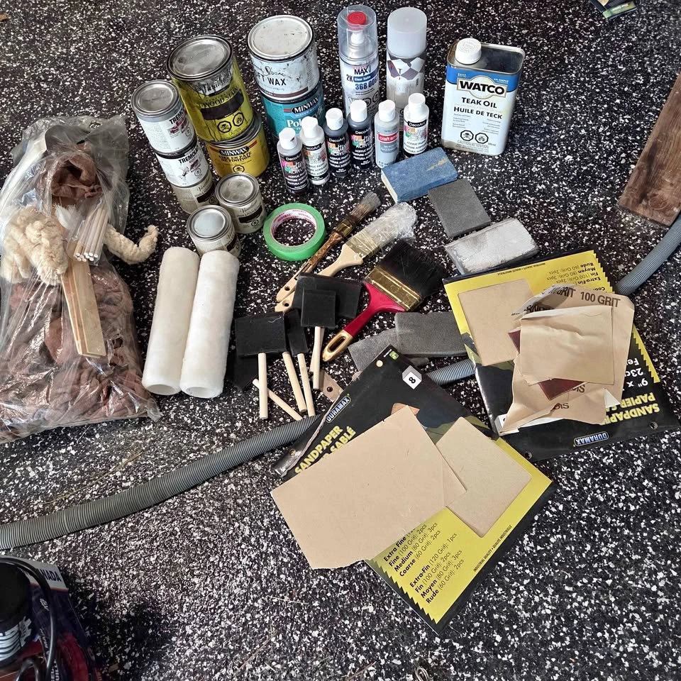 Huge Refinishing Lot: Watco, Minwax, Annie Sloan, & More!