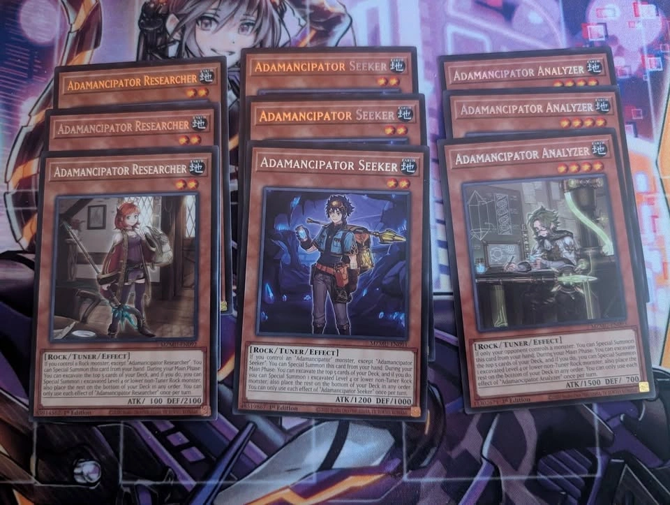 Yu-Gi-Oh! Adamancipator Core Tuner Playsets (9 Cards)