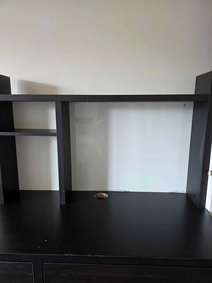 Ikea desk in black colour - photo 3