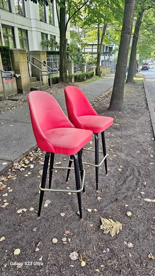 Red Bar Stools