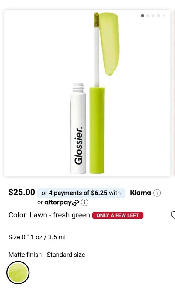 Glossier Skywash Eyeshadow in Pool and Lawn - photo 2