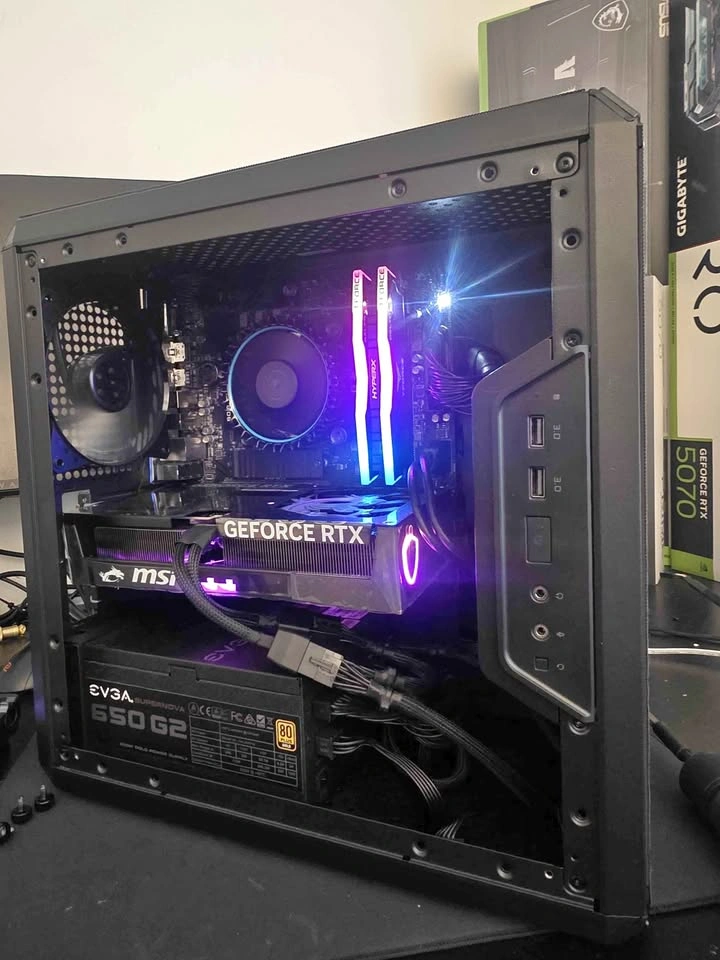 Mini gaming pc 5060ti with 32g ram and i5 14400f