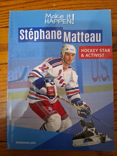 Make it happen Stephane matteau book (WITH SIGNATURE)