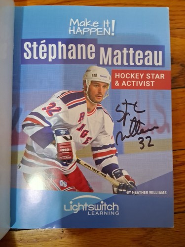 Make it happen Stephane matteau book (WITH SIGNATURE) - photo 2