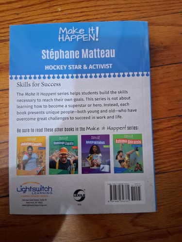 Make it happen Stephane matteau book (WITH SIGNATURE) - photo 3