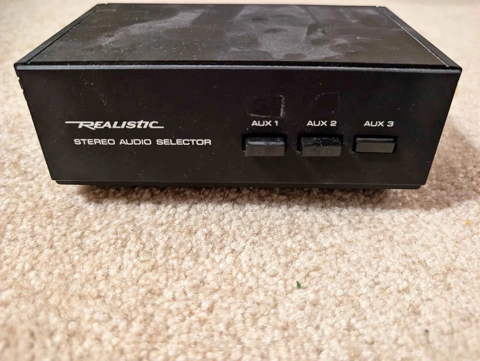 Realistic Stereo Audio Selector