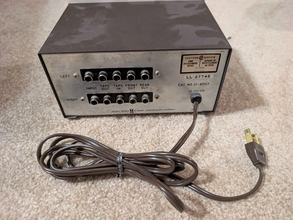 Realistic ARS-4 Four Channel Stereo Adapter - photo 2