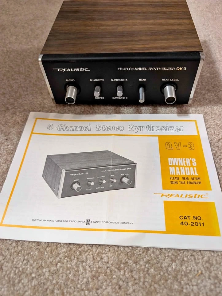 Realistic QV-3 Four Channel Synthesizer