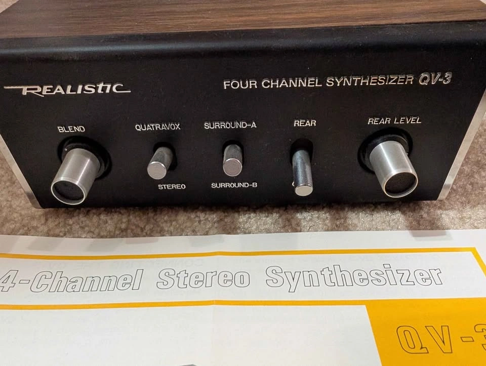 Realistic QV-3 Four Channel Synthesizer - photo 2