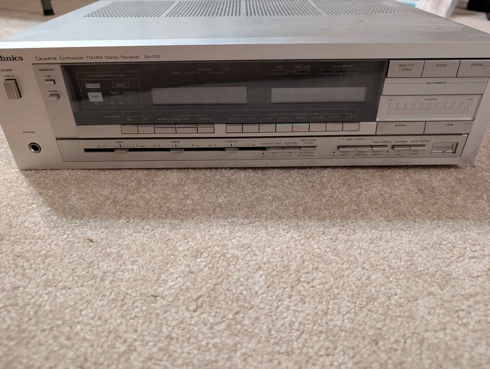 Technics SA-510 Quartz Synthesizer FM/AM Stereo Receiver - photo 2
