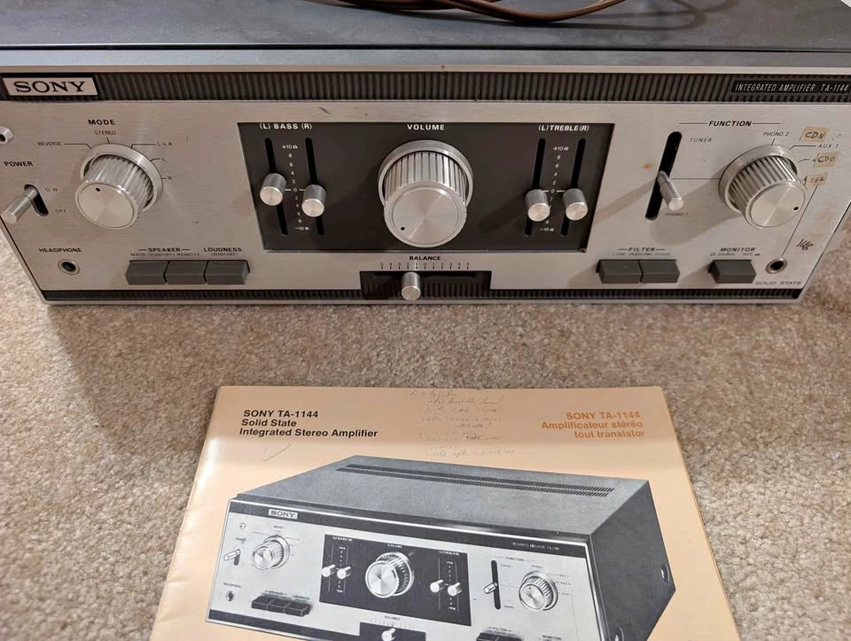 Sony TA-1144 Integrated Stereo Amplifier
