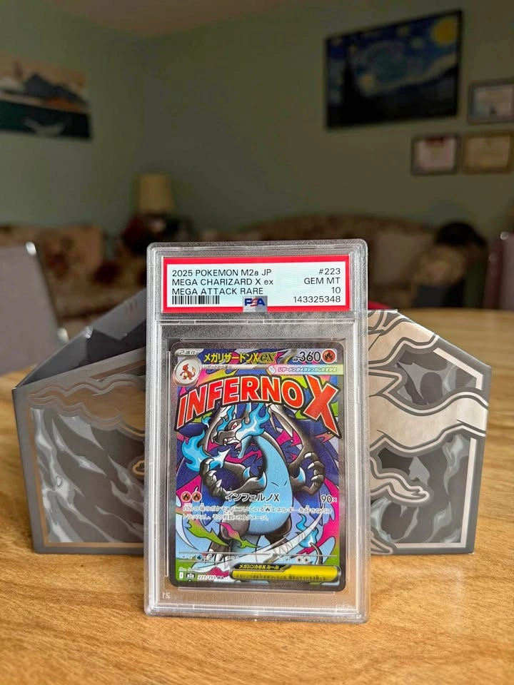 Mega Charizard X EX JP PSA 10 SLAB