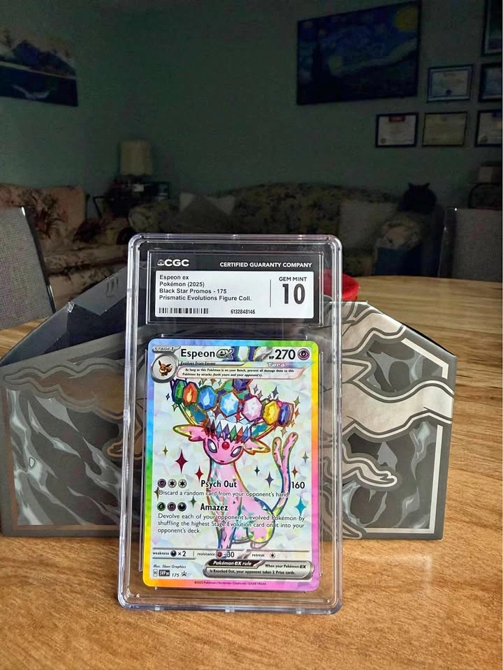 Espeon EX SLAB CGC 10