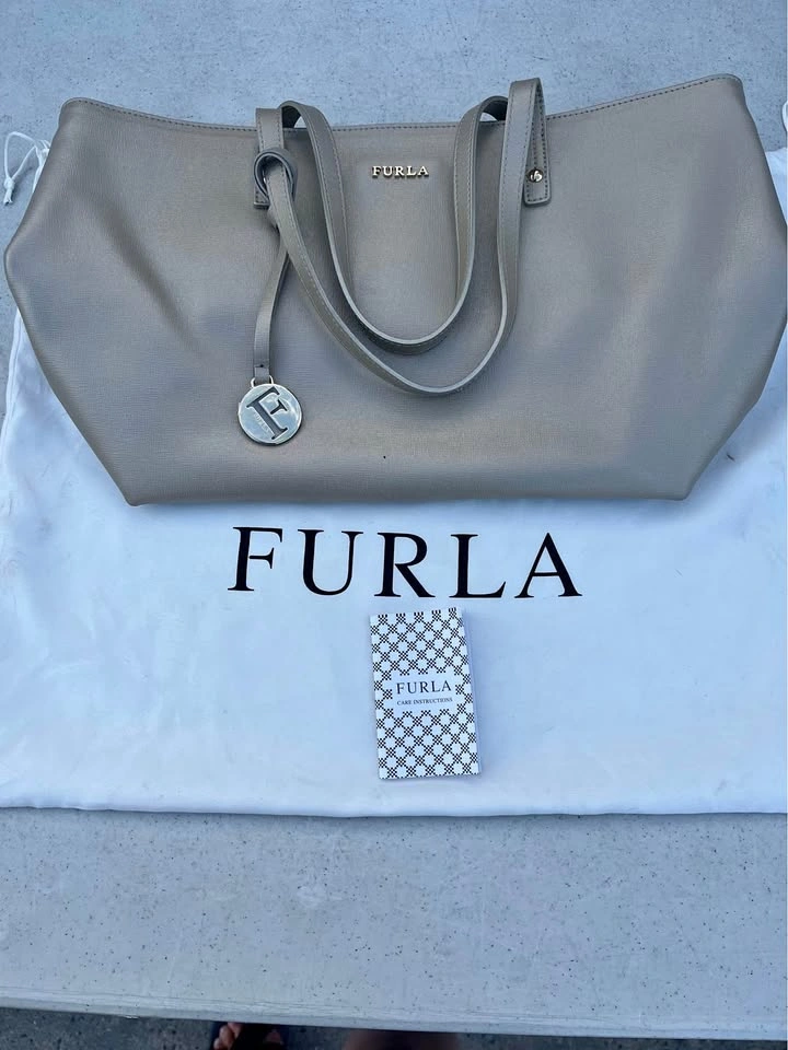 Furla Leather Tote Bag Cash Only Pick Up Only