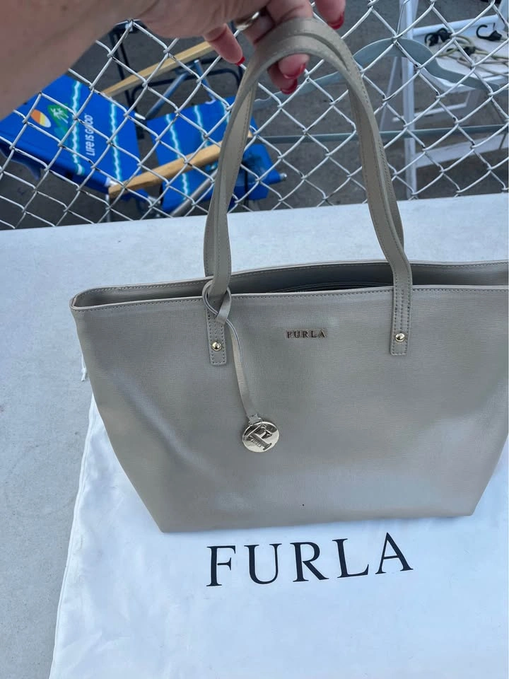 Furla Leather Tote Bag Cash Only Pick Up Only - photo 5