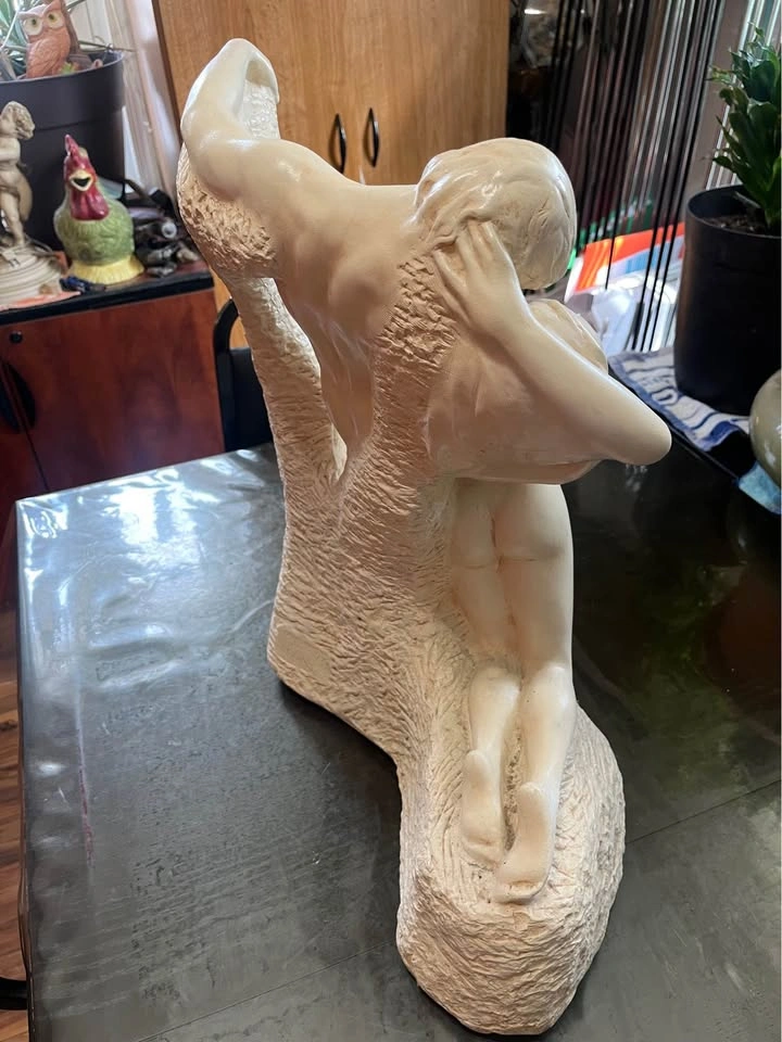 1990 Alva S. Eylander Sculpture 30lbs Excellent Condition - photo 3