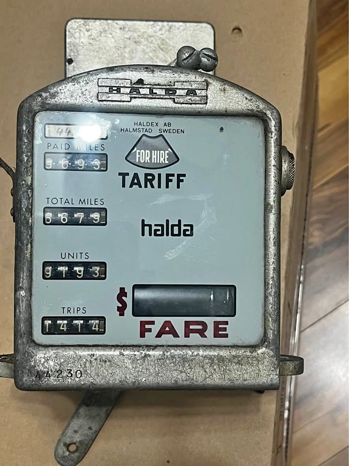 Vintage Taxi Meter