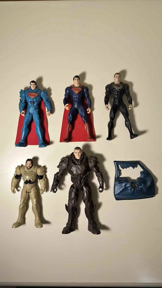 Superman Action Figure Lot