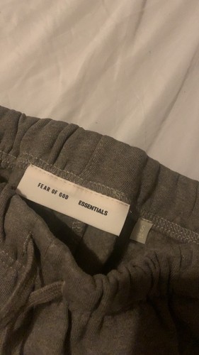 DARK GREY ESSENTIALS FEAR OF GOD SHORTS - photo 2