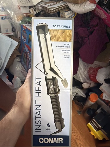 Conair Instant Heat 1-1/4" Hair Curling Iron