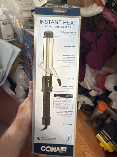 Conair Instant Heat 1-1/4" Hair Curling Iron - photo 2
