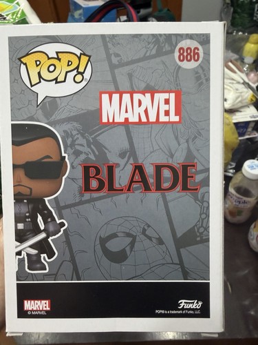 Funko Pop Marvel #886 BLADE Funkon Figure - photo 3