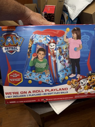 Paw Patrol PAW PLAYLAND inflatable Ball Pit with 20 Balls - photo 2