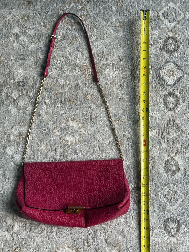 Burberry Pink Leather Shoulder Bag - photo 5